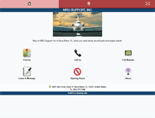 Tablet Screenshot of mrosupport.net